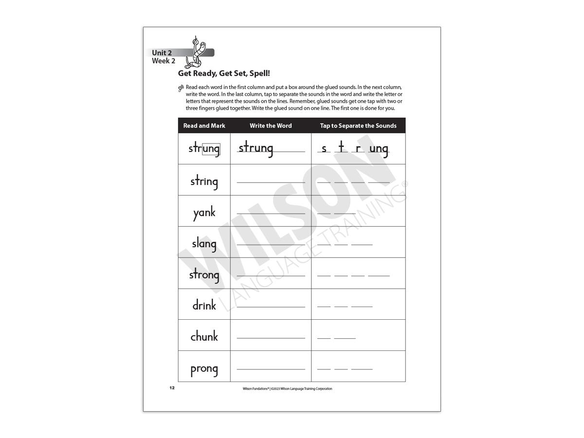 Fundations Practice Book Level 2