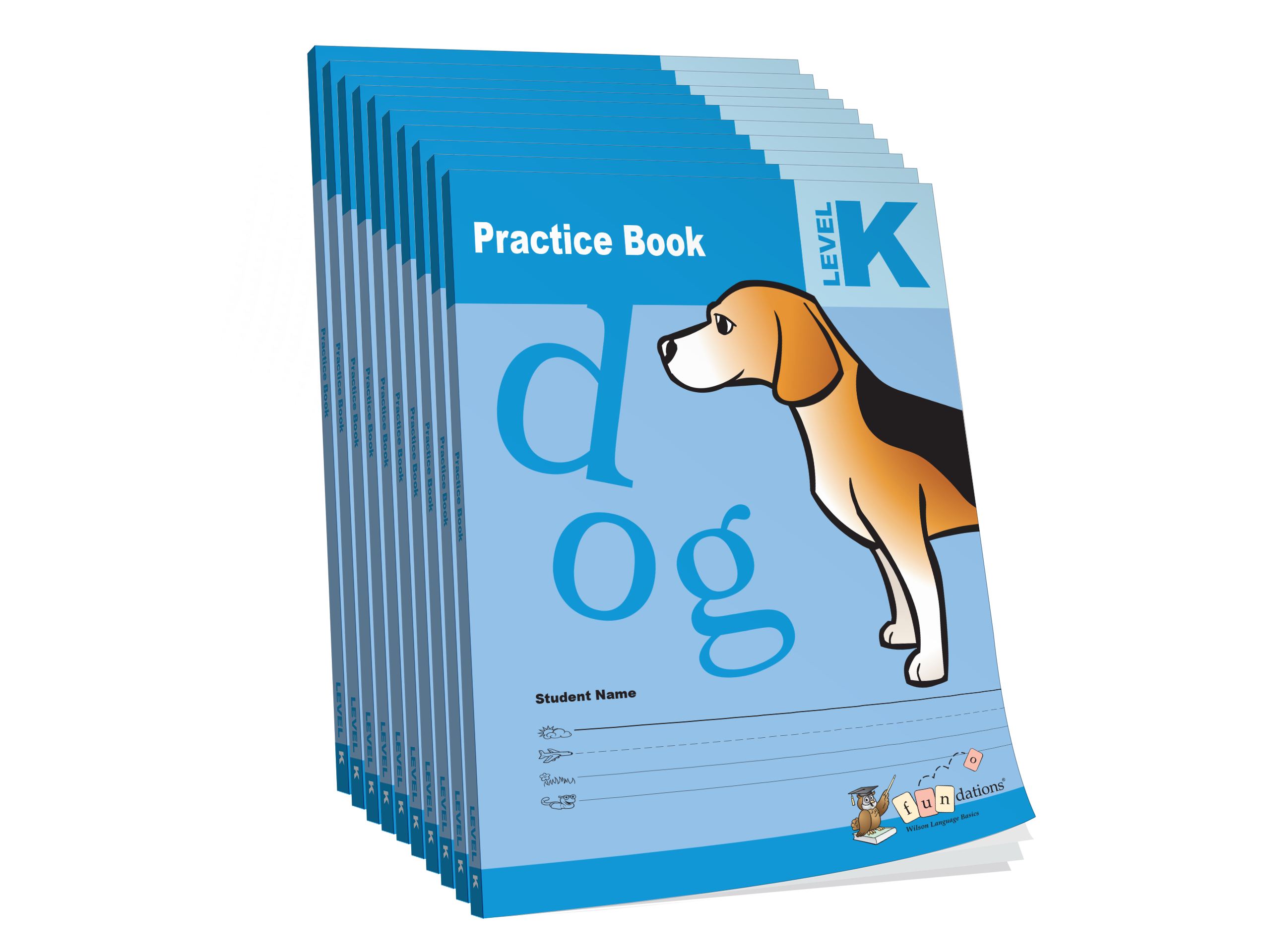 Fundations Practice Book Level K (10 pack)